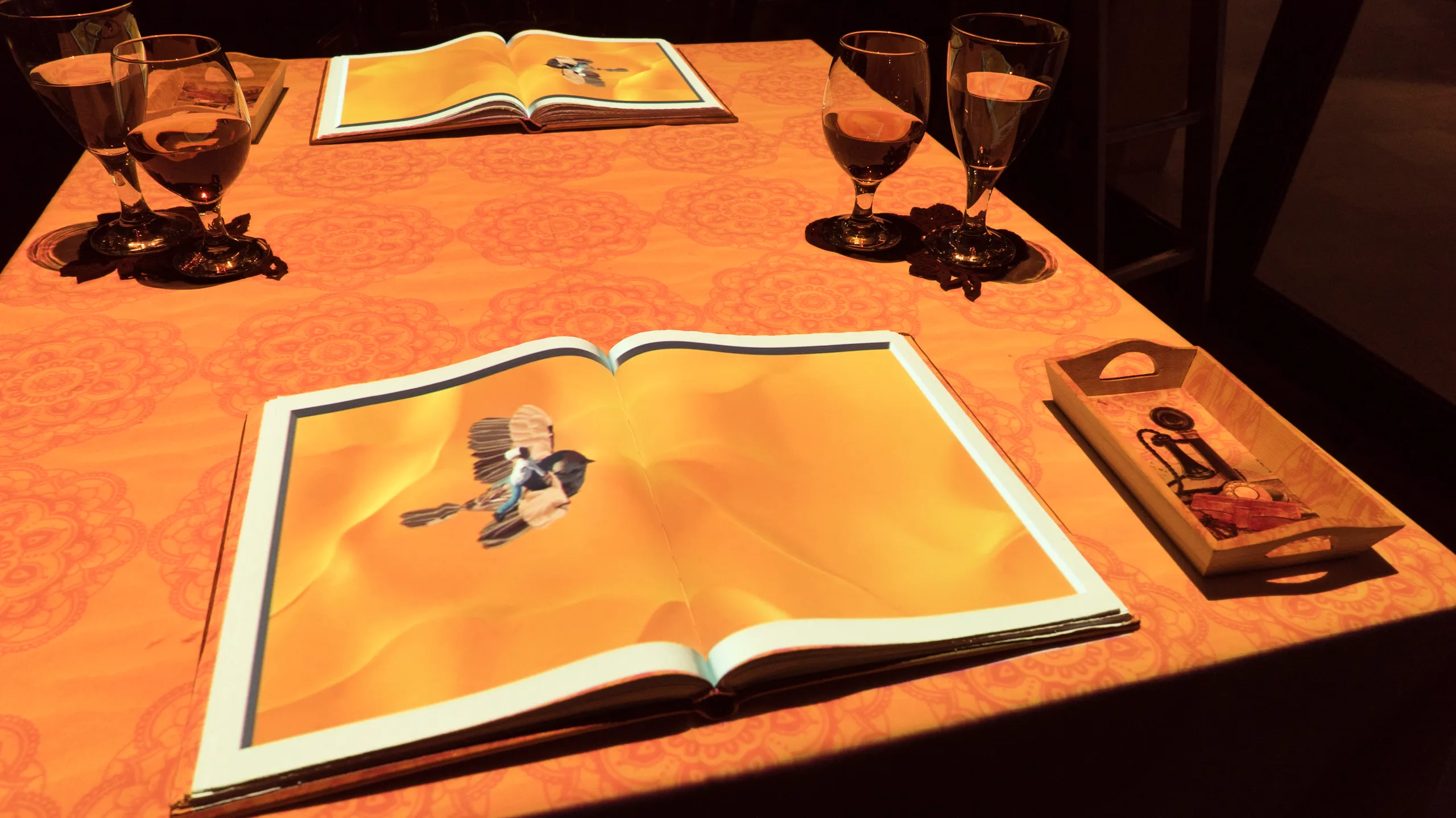 3D table projection – Le Petit Chef on the plate