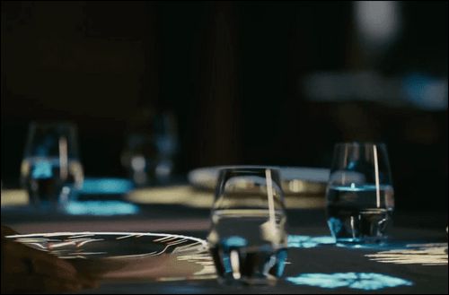 3D table projection in Istanbul