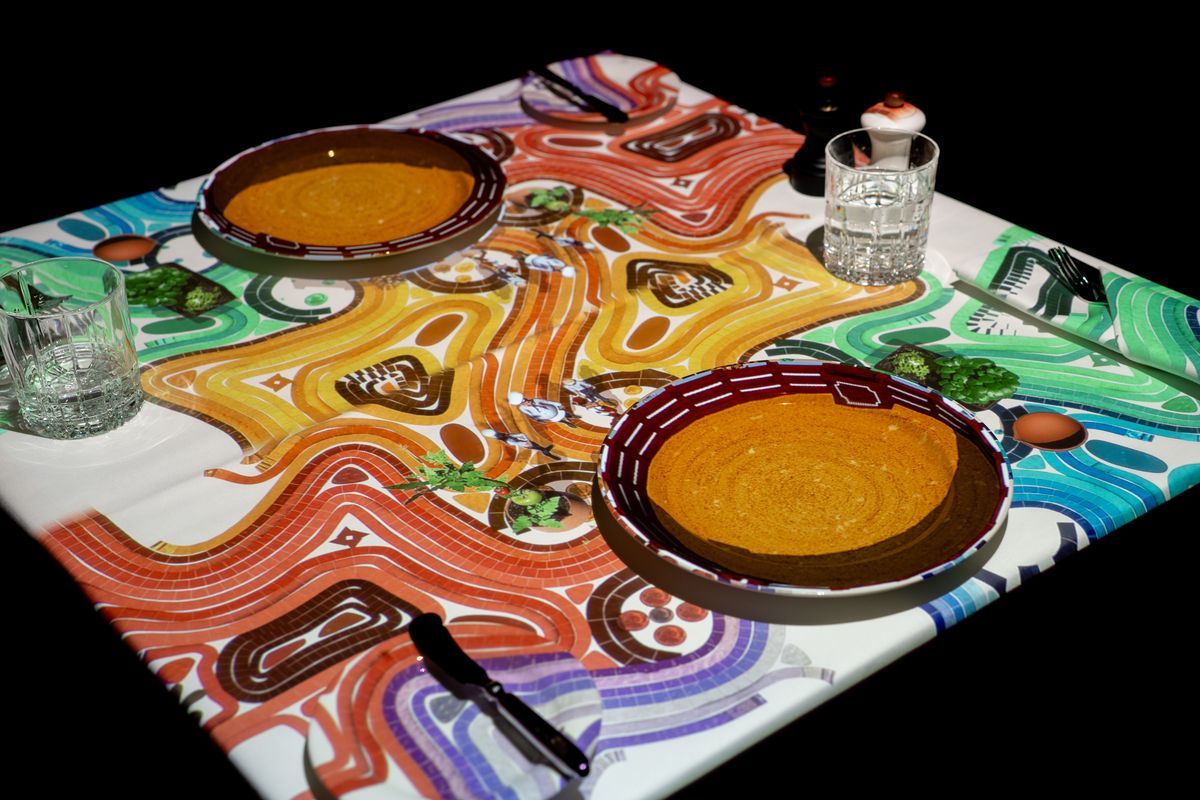 3D Table Projection
