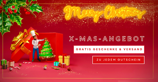 Weihnachtsbanner Le Petit Chef