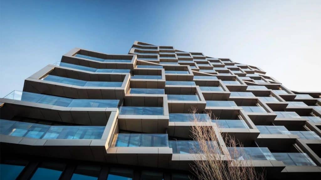 Fassade Kennedy 89 Frankfurt