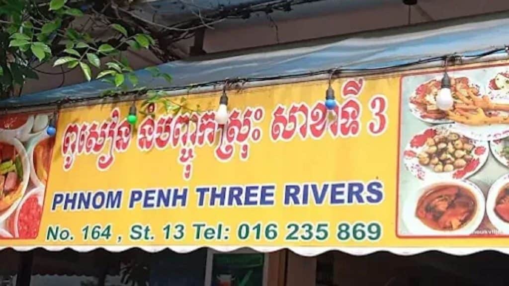 Three Rivers Restaurant Phnom Penh