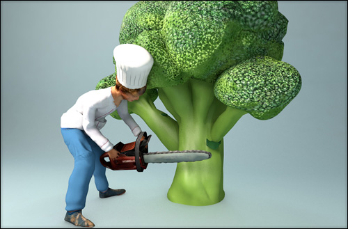 Le Petit Chef Broccoli
